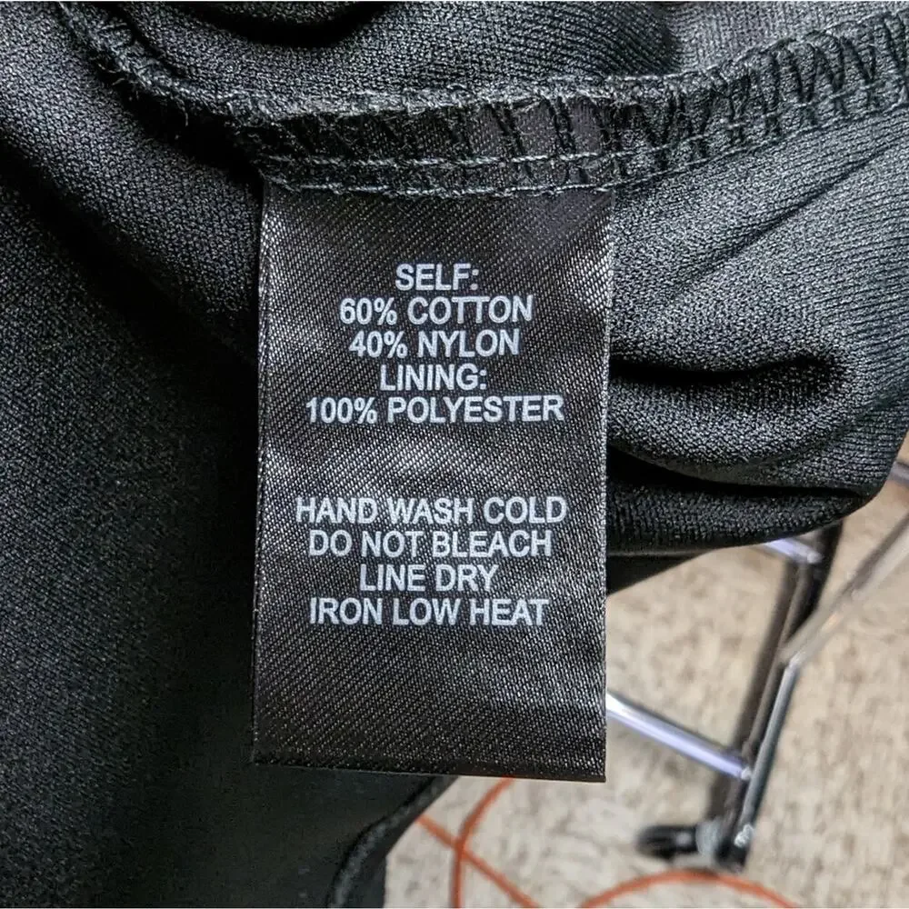 Lulus Remarkable Black Lace Peek A Boo Eyelash Fringe Trim Midi Dress Medium - Picture 10 of 10